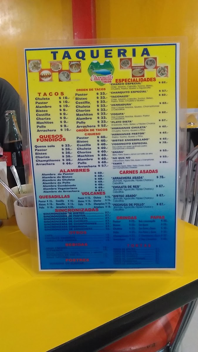 Tacos El Charquito Menu - Image 4